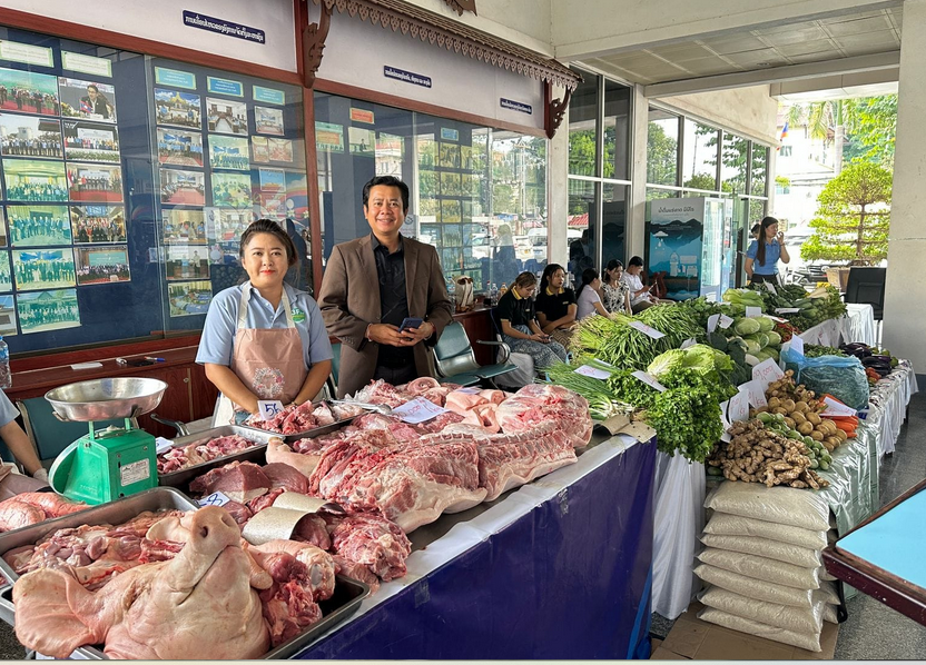 Bộ Công Thương Lào khai trương dự án hỗ trợ sản xuất và tiêu dùng hàng hóa trong nước