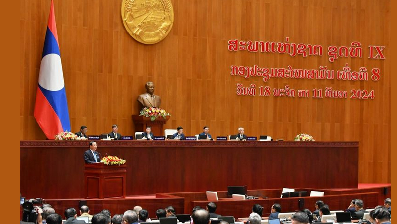 Chính phủ Lào sẽ sử dụng ngân sách thu được trong nước để thanh toán nợ nước ngoài