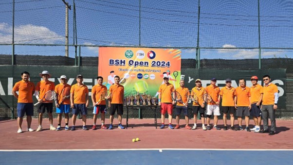 Giải Tennis BSH Open lần thứ nhất – năm 2024 thành công tốt đẹp