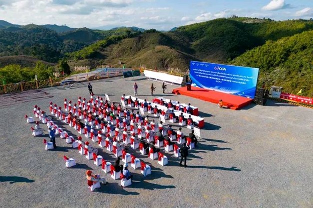 Dự án kết nối năng lượng sạch miền Bắc Lào giai đoạn I chính thức khởi công xây dựng