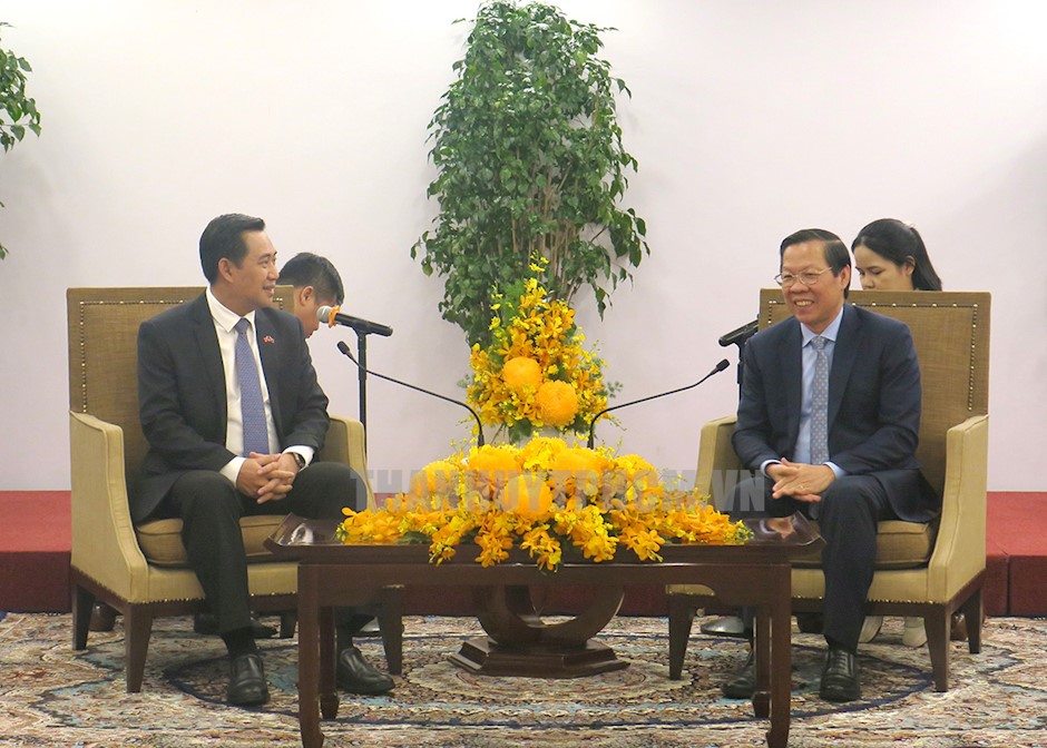 Thành phố Hồ Chí Minh và tỉnh Champasak tăng cường hợp tác trên các lĩnh vực