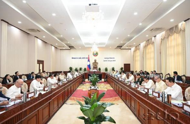 Chính phủ Lào tổ chức Hội nghị Chính phủ thường kỳ tháng 1/2025