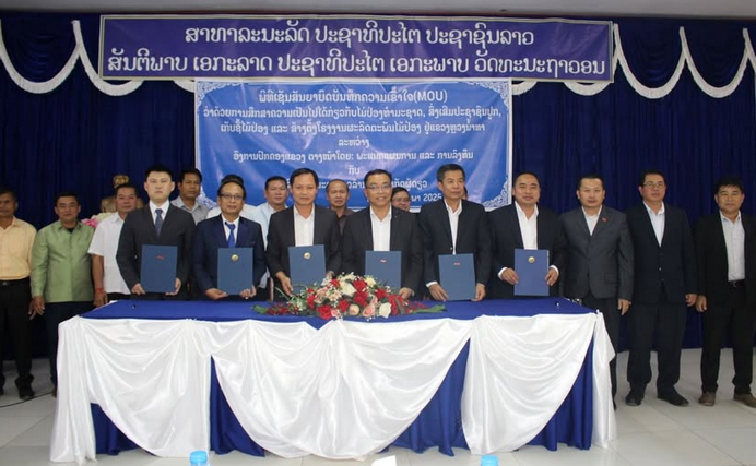 Thành lập nhà máy sản xuất sản phẩm từ cây tre ở tỉnh Luang Namtha