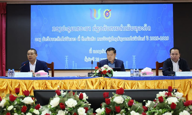 Điện lực Lào góp phần thực hiện kế hoạch phát triển kinh tế – xã hội trong từng thời kỳ