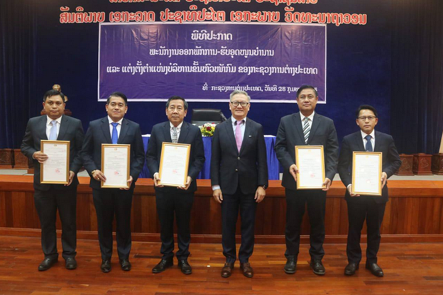 Bộ Ngoại giao Lào bổ nhiệm nhiều vị trí quan trọng