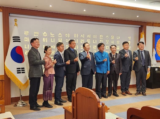 Đoàn đại biểu Lào học hỏi kinh nghiệm hỗ trợ doanh nghiệp khởi nghiệp tại Sejong, Hàn Quốc