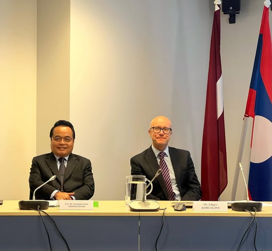 Lào – Latvia gặp gỡ trao đổi kinh nghiệm về công tác kiểm toán