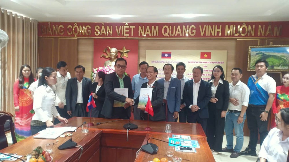 Hiệp hội Du lịch Attapeu - Lào giao lưu, khảo sát các điểm du lịch ở Lý Sơn - ảnh 3