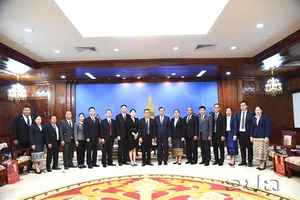 Tăng cường hợp tác giữa Viện Kiểm sát Viêng Chăn và Quảng Tây