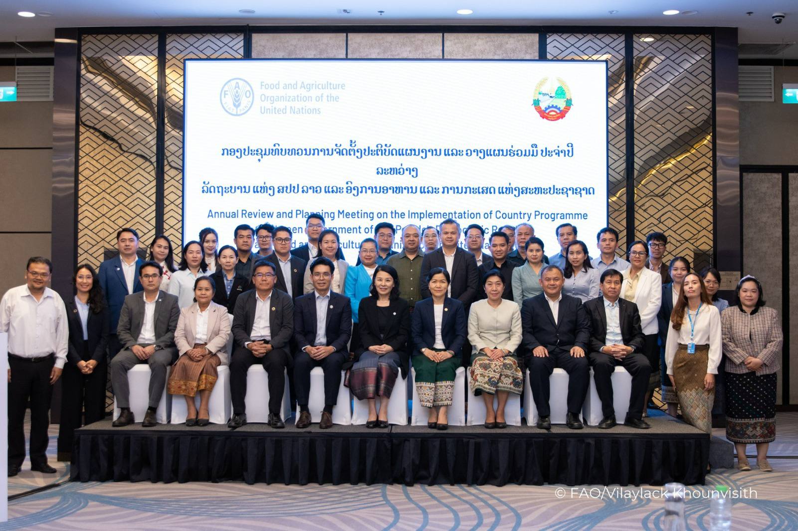Lào – FAO đánh giá kết quả hợp tác, lên kế hoạch cho giai đoạn chuyển đổi nông nghiệp