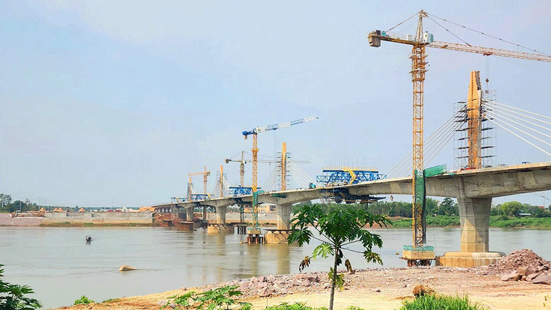 Cầu Hữu nghị Lào – Thái thứ 5 sắp hoàn thành, hứa hẹn tạo động lực phát triển kinh tế cho khu vực