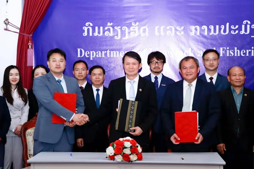Lào và Trung Quốc tăng cường hợp tác phát triển ngành thủy sản