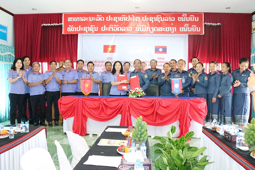 Viện kiểm sát Lào và Việt Nam tăng cường hợp tác khu vực