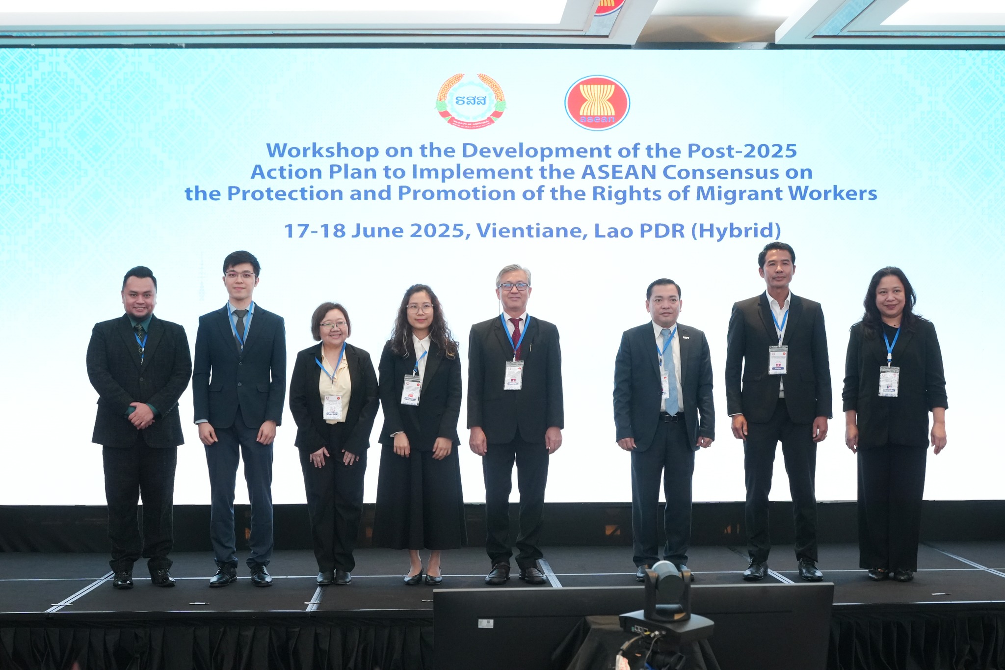 Lào – ASEAN thảo luận thúc đẩy và bảo vệ quyền lao động di cư