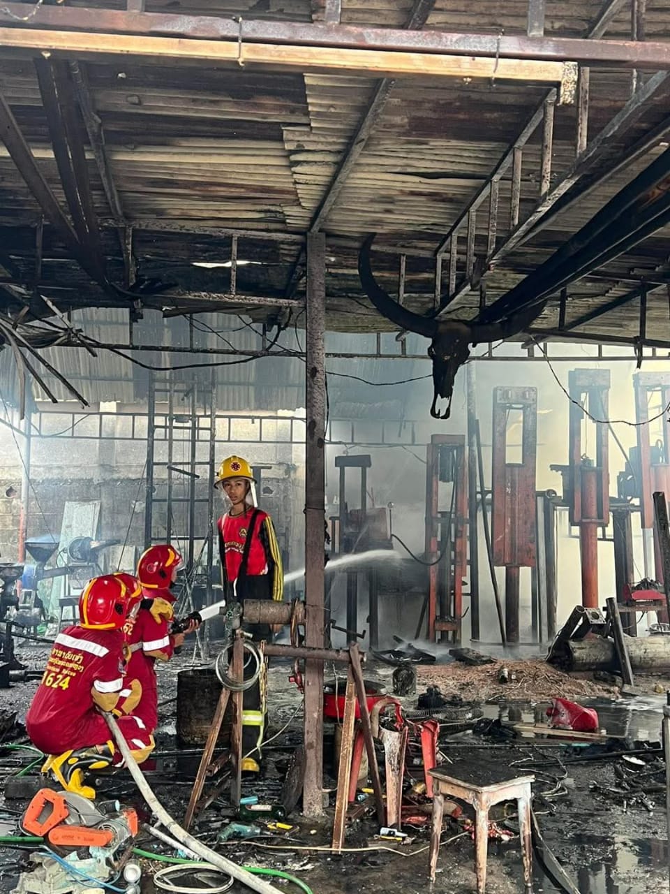 Thủ đô Viêng Chăn xảy ra 25 vụ hỏa hoạn, thiệt hại hơn 5 tỷ Kip trong 6 tháng đầu năm