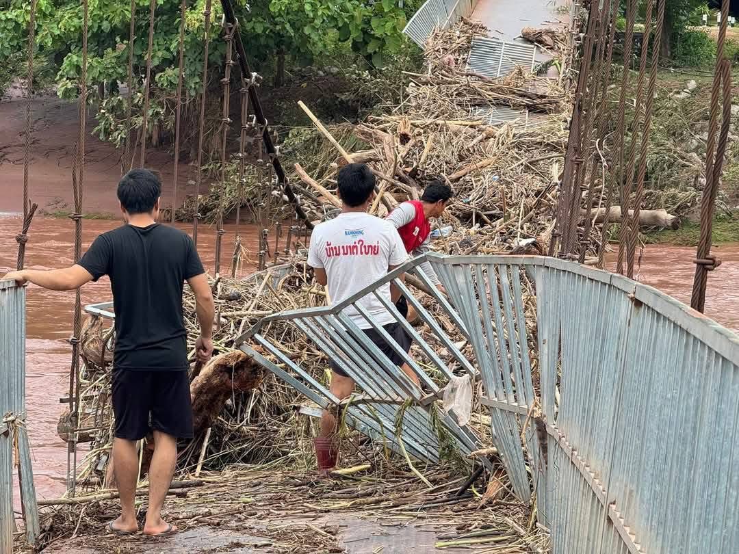Xayabuly ước tính thiệt hại hơn 100 tỷ kip do bão Wipha