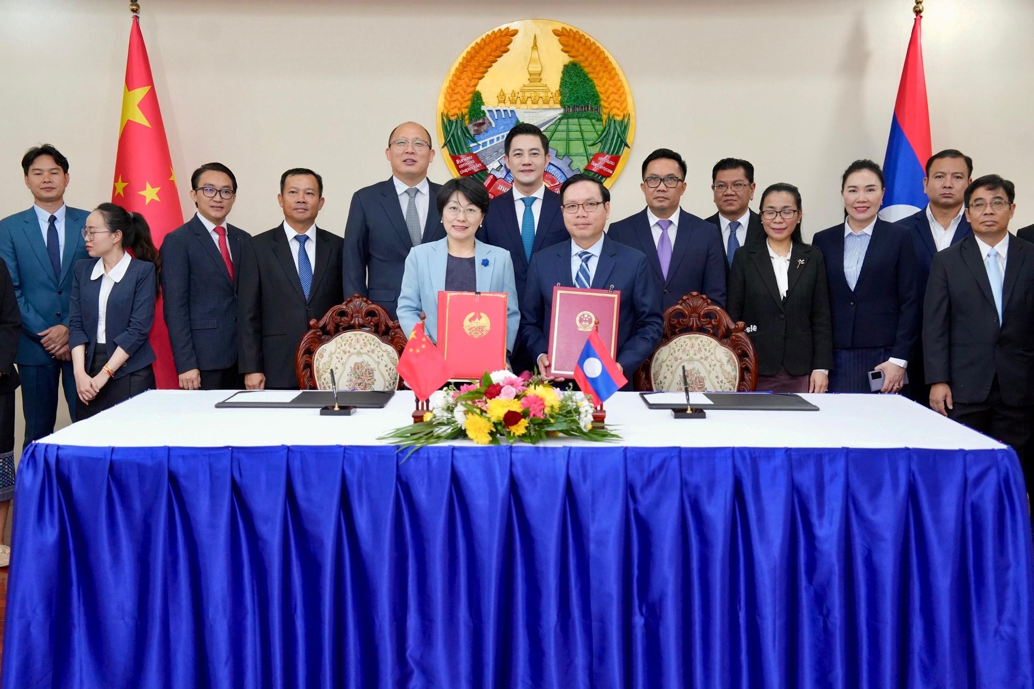Trung Quốc tài trợ 2,8 triệu USD cho 10 dự án tại Lào