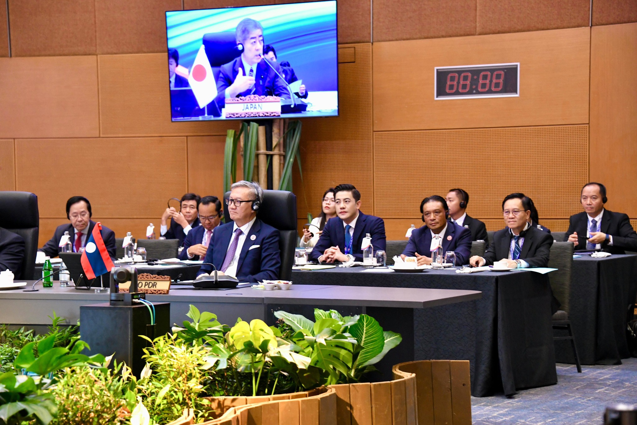 Lào tham dự Hội nghị Bộ trưởng Ngoại giao hợp tác Mê Kông – Nhật Bản lần thứ 16