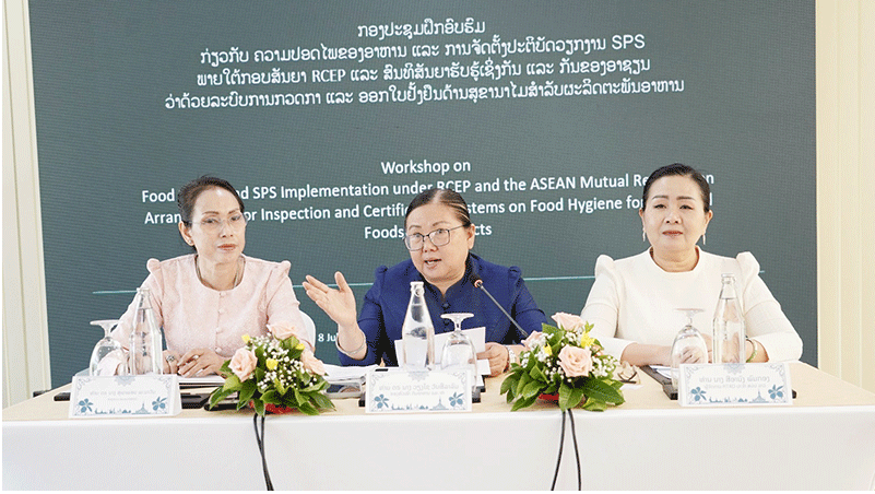 Lào tăng cường kiểm soát an toàn thực phẩm để thúc đẩy xuất khẩu nông sản