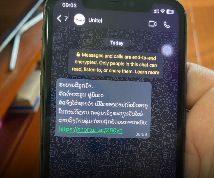 Unitel cảnh báo chiêu trò giả mạo để đánh cắp thông tin cá nhân