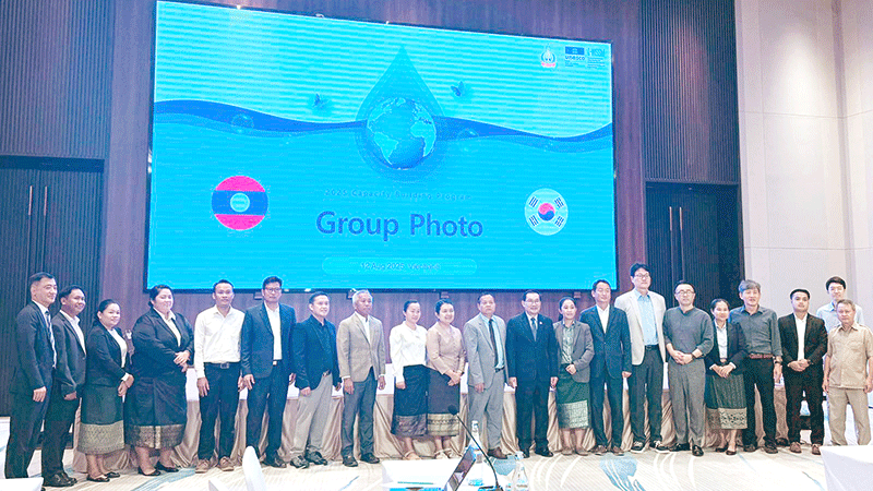 Lào tăng cường hợp tác quốc tế trong quản lý nước đô thị và kiểm soát nước mưa