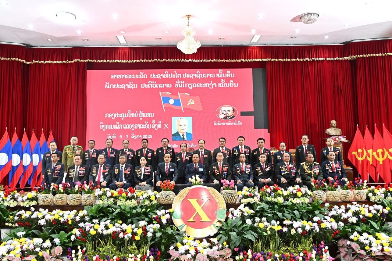 Khai mạc Đại hội đại biểu Đảng bộ tỉnh Salavan lần thứ X