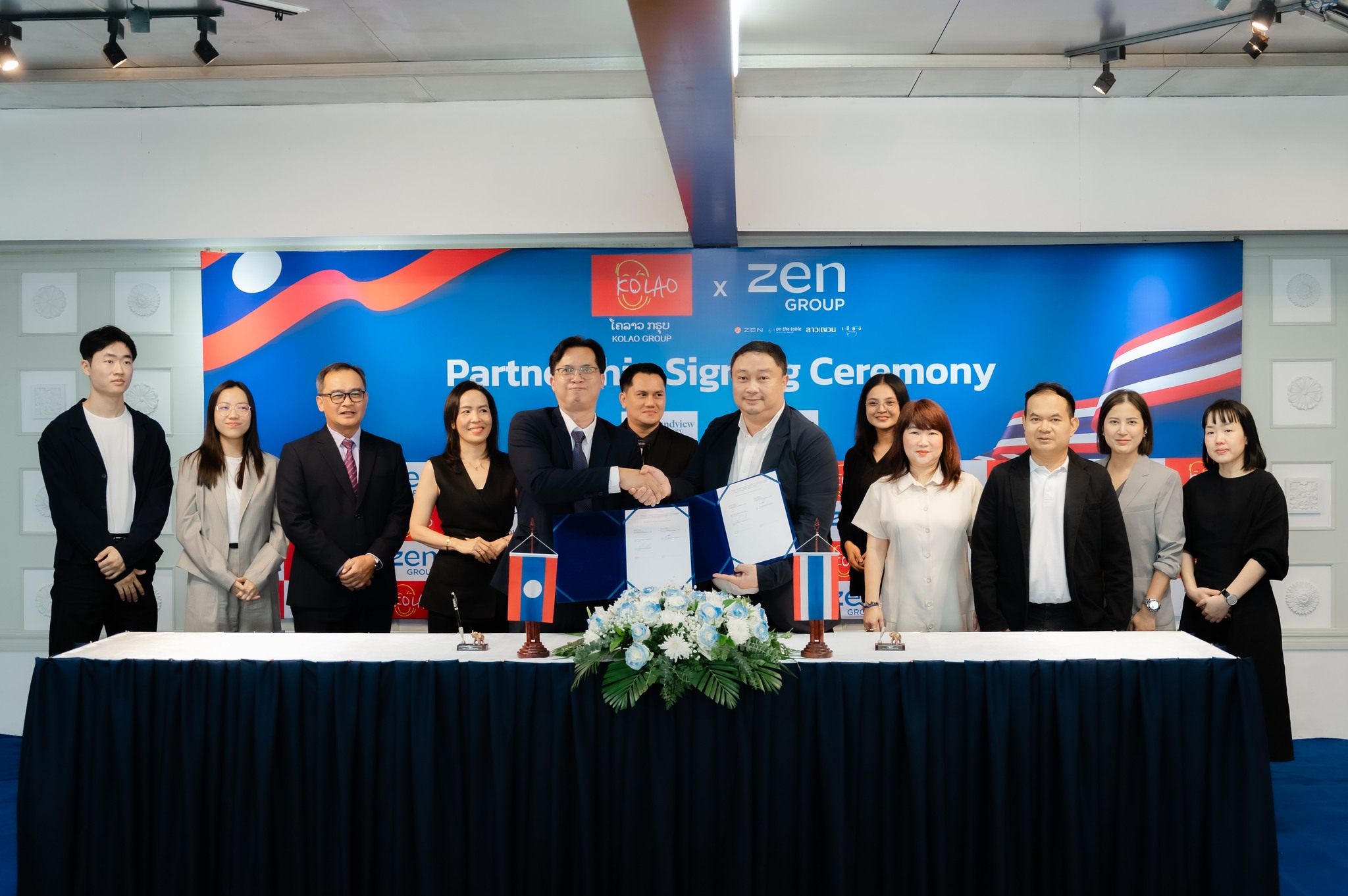 KoLao Group hợp tác Zen Group đưa ẩm thực Thái – Nhật vào Lào