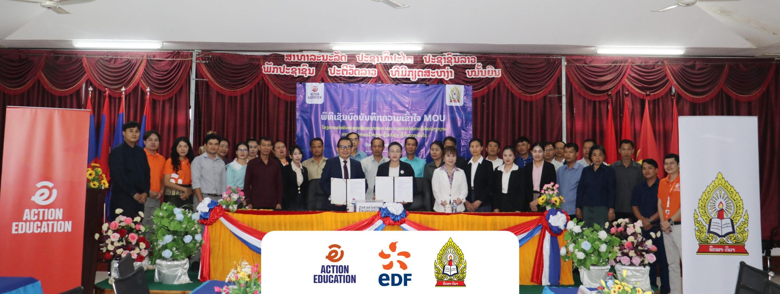 Oudomxay hợp tác với Action Education nâng cao giáo dục mầm non và tiểu học