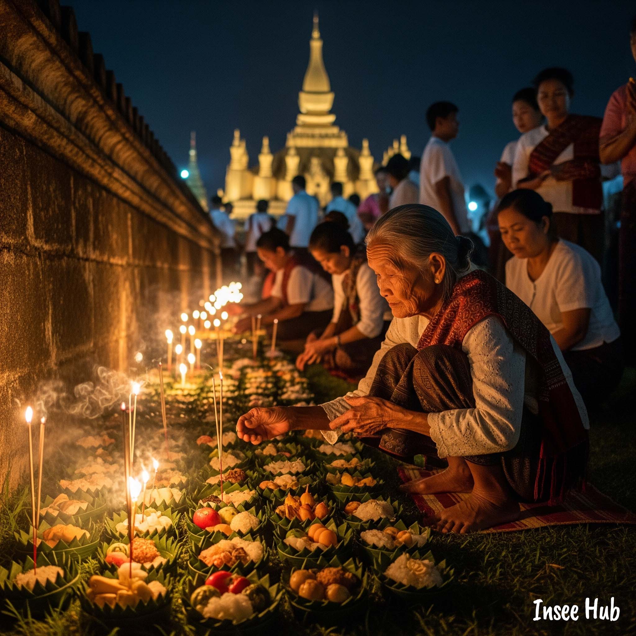 Bun Ho Khao Pa Dap Din – Lễ hội tâm linh quan trọng của người Lào