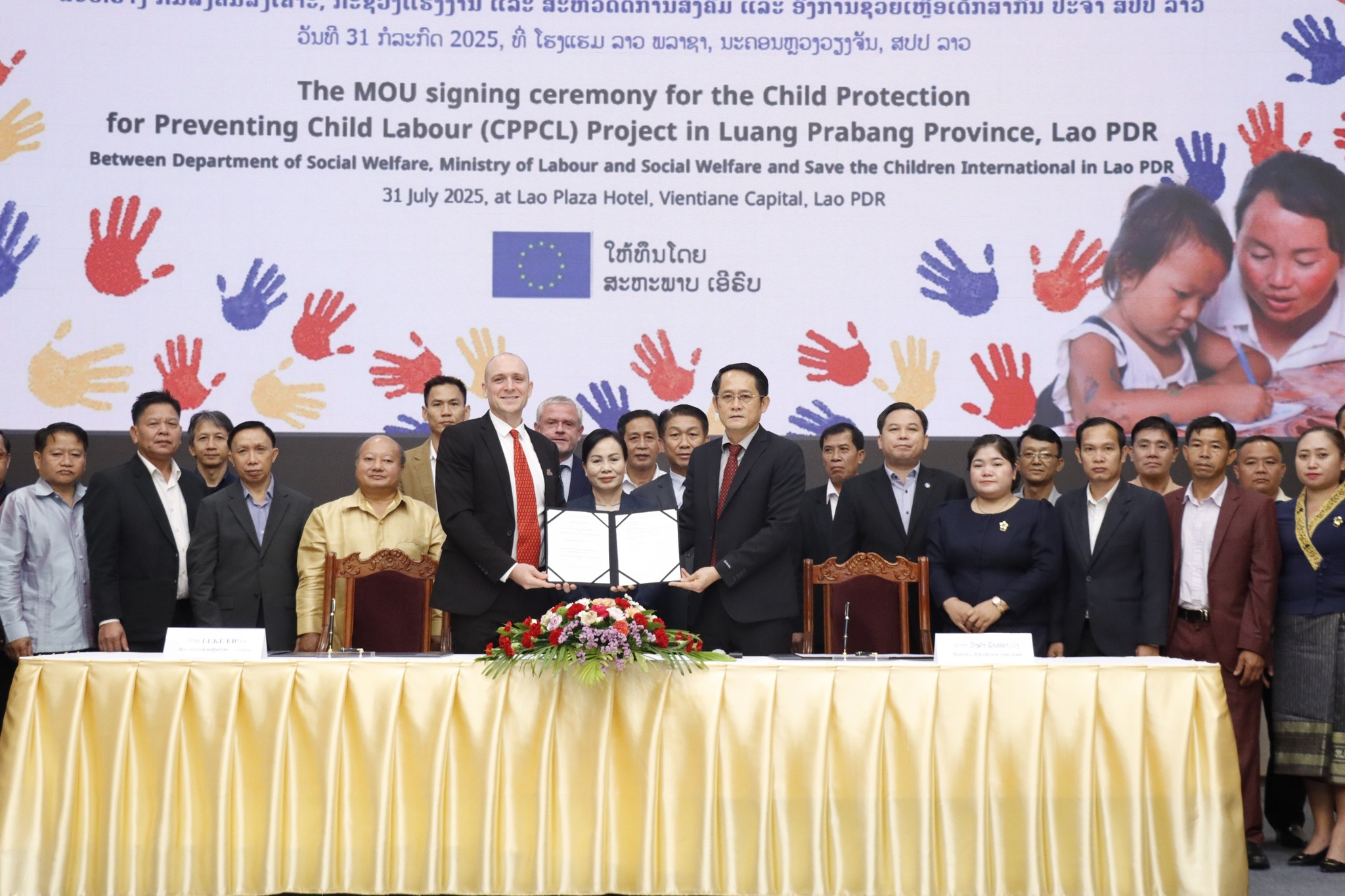 EU tài trợ hơn 1 triệu USD giúp Lào giảm lao động trẻ em và mở rộng cơ hội giáo dục