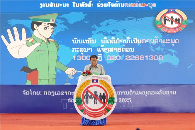 Lào tăng cường hành động chống nạn mua bán người