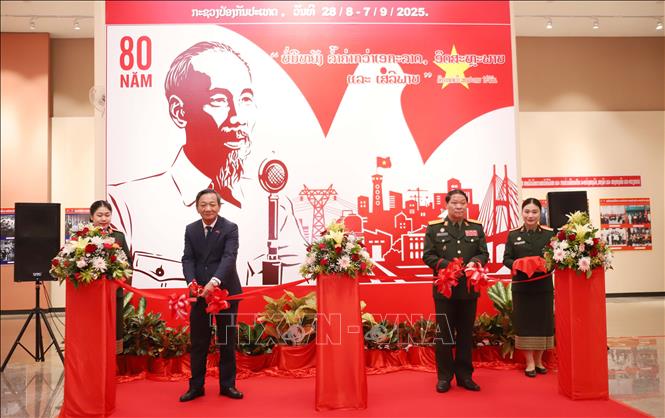 Bộ Quốc phòng Lào tổ chức Lễ kỷ niệm 80 năm Quốc khánh Việt Nam
