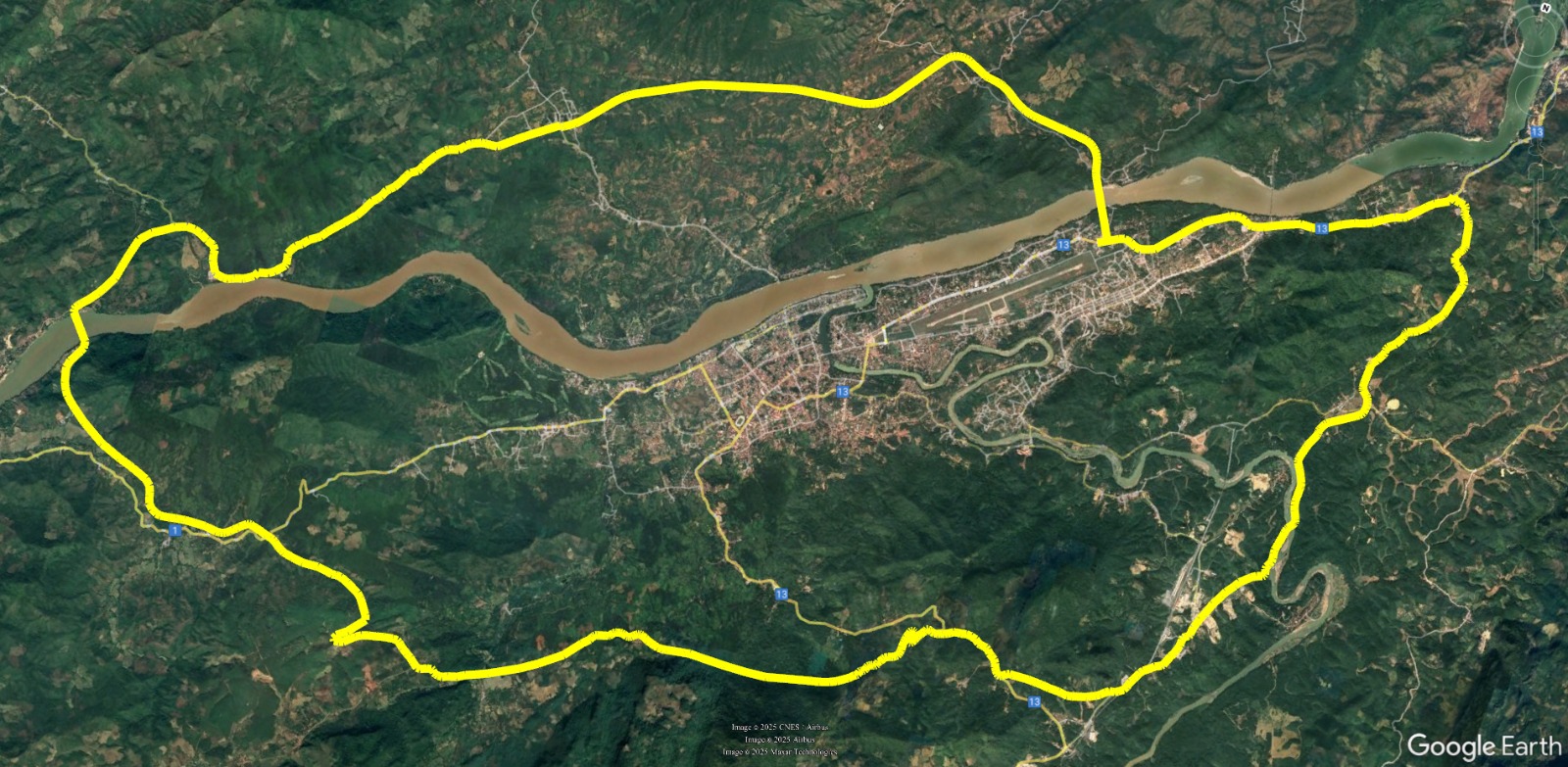 Lào ký hợp đồng khảo sát, thiết kế tuyến đường vành đai quanh Luang Prabang