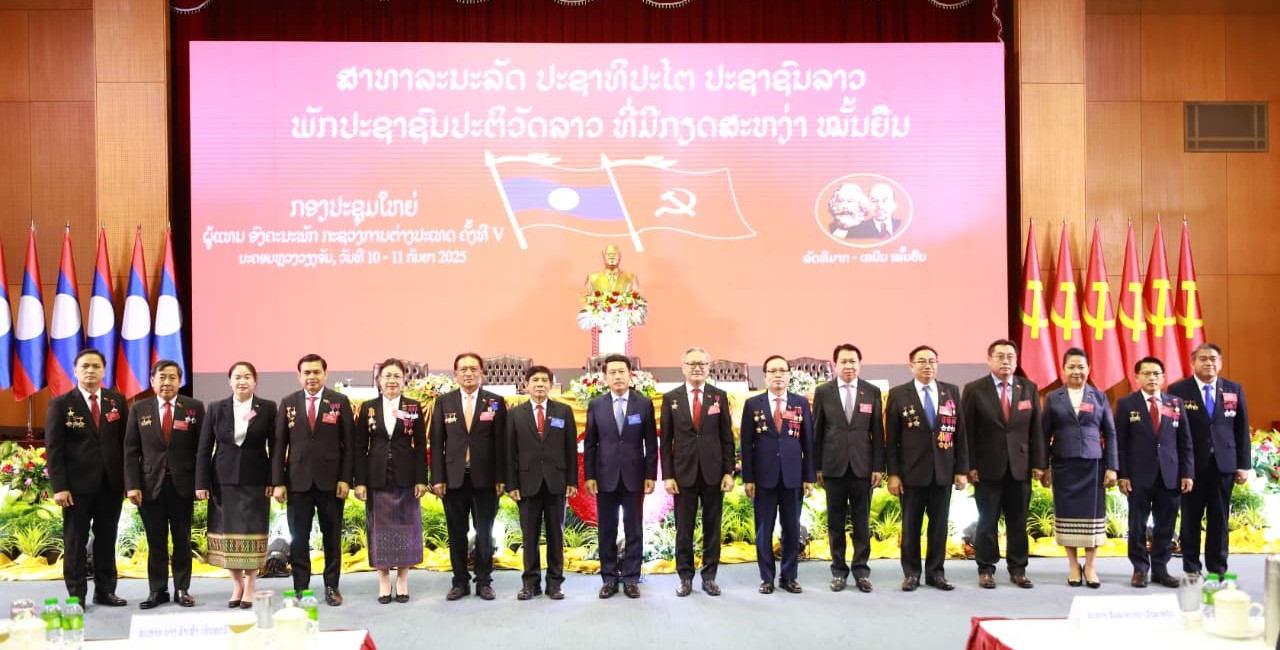 Ông Thongsavanh Phomvihane được bầu làm Bí thư Đảng ủy Bộ Ngoại giao Lào