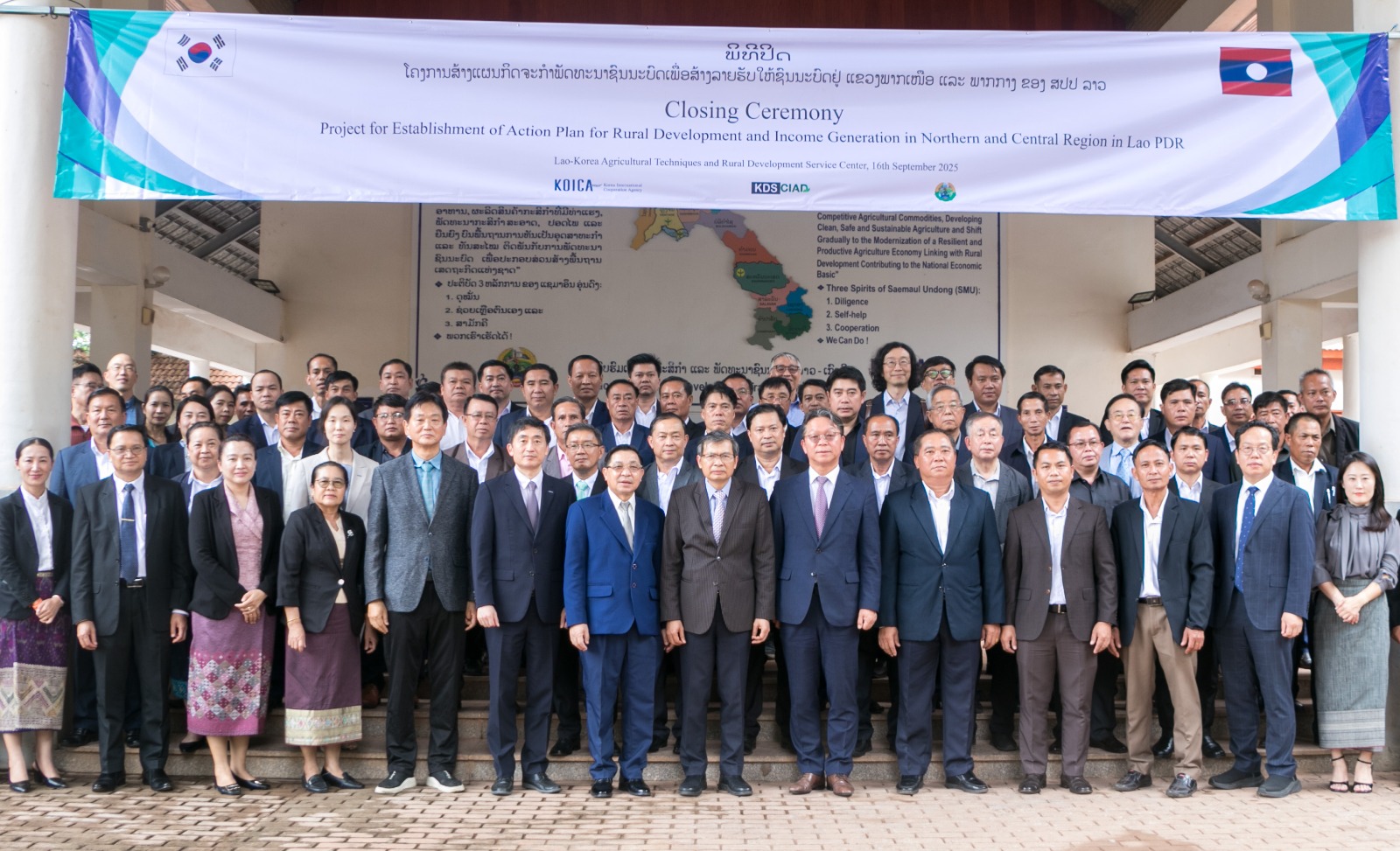 Dấu ấn dự án 12,5 triệu USD trong hợp tác phát triển nông thôn Lào – Hàn Quốc