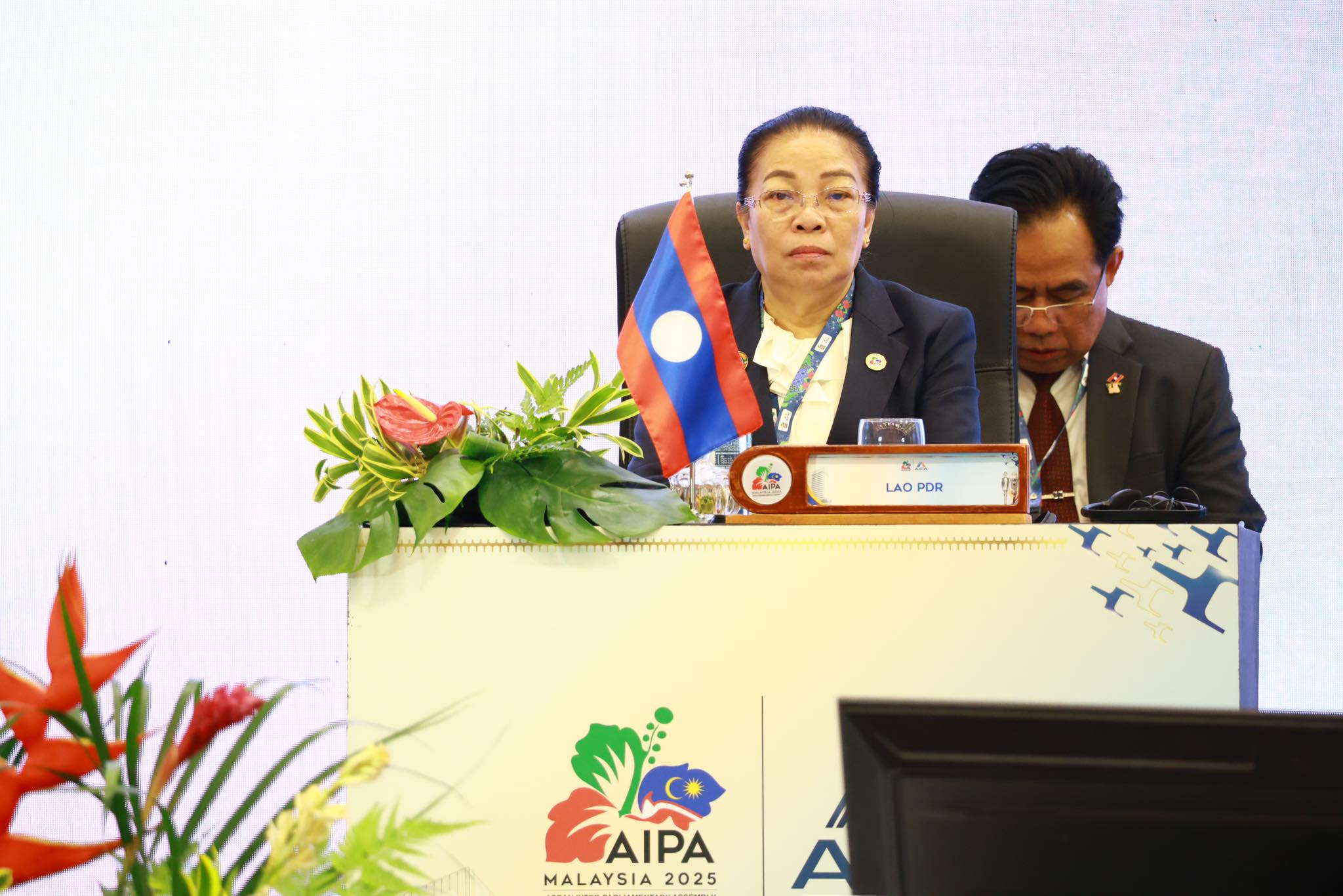 Đoàn đại biểu Quốc hội Lào dự Đại hội đồng AIPA-46 tại Malaysia