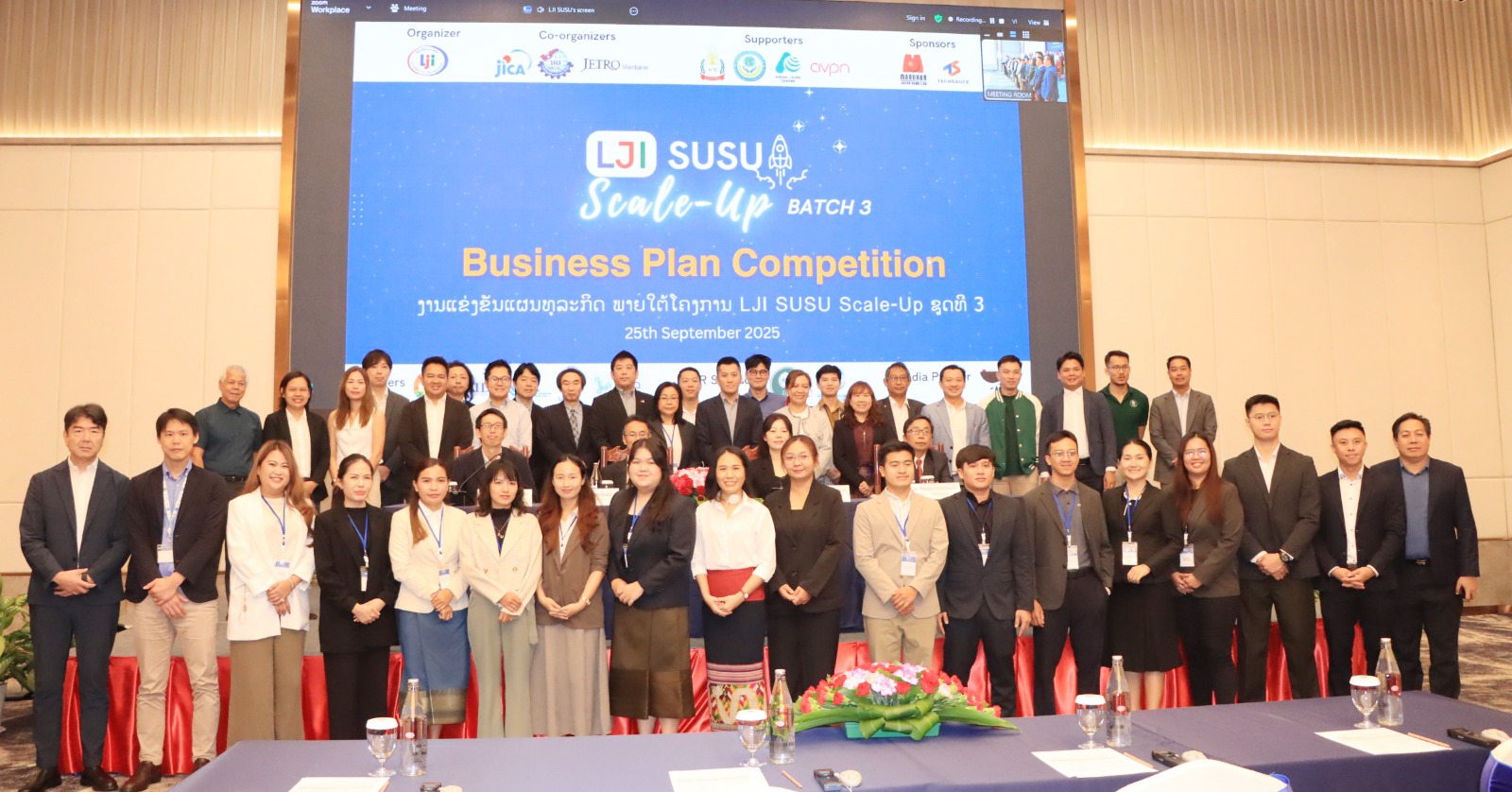 Lào – Nhật Bản thúc đẩy hợp tác doanh nghiệp qua cuộc thi LJI SUSU