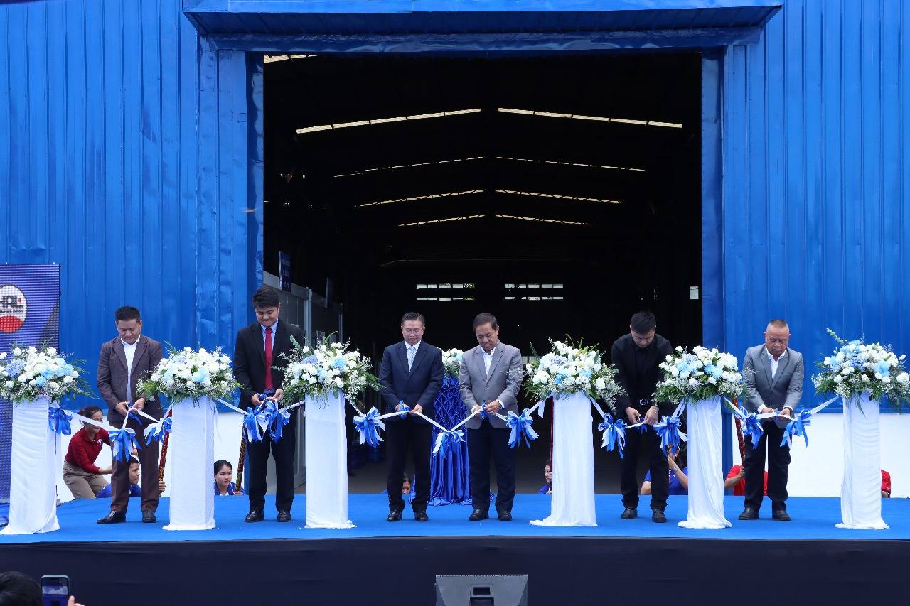 Tập đoàn Houng Ah Loun khánh thành nhà máy sản xuất, lắp ráp rơ-moóc đầu tiên tại Viêng Chăn