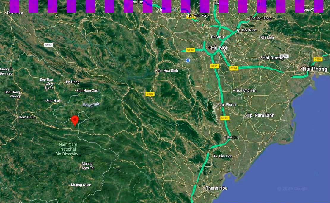 Động đất 4.8 độ khu vực biên giới Việt Nam – Lào