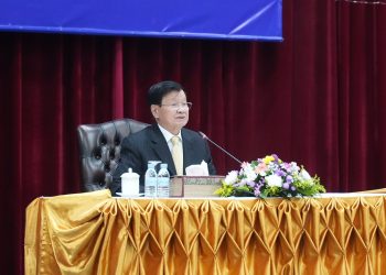 Tổng Bí thư, Chủ tịch nước Lào Thongloun Sisoulith chỉ đạo đẩy mạnh cải cách doanh nghiệp nhà nước