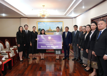 Lào hỗ trợ 200.000 USD giúp Thái Lan khắc phục thiệt hại do lũ lụt