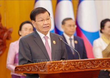 Tổng Bí thư, Chủ tịch nước Lào: Dưới sự lãnh đạo của Đảng, Việt Nam vững bước tiến vào kỷ nguyên phát triển mới
