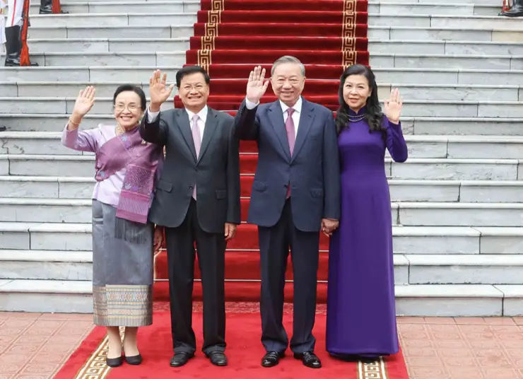 Tổng Bí thư, Chủ tịch nước Lào và Phu nhân sẽ thăm cấp Nhà nước tới Việt Nam