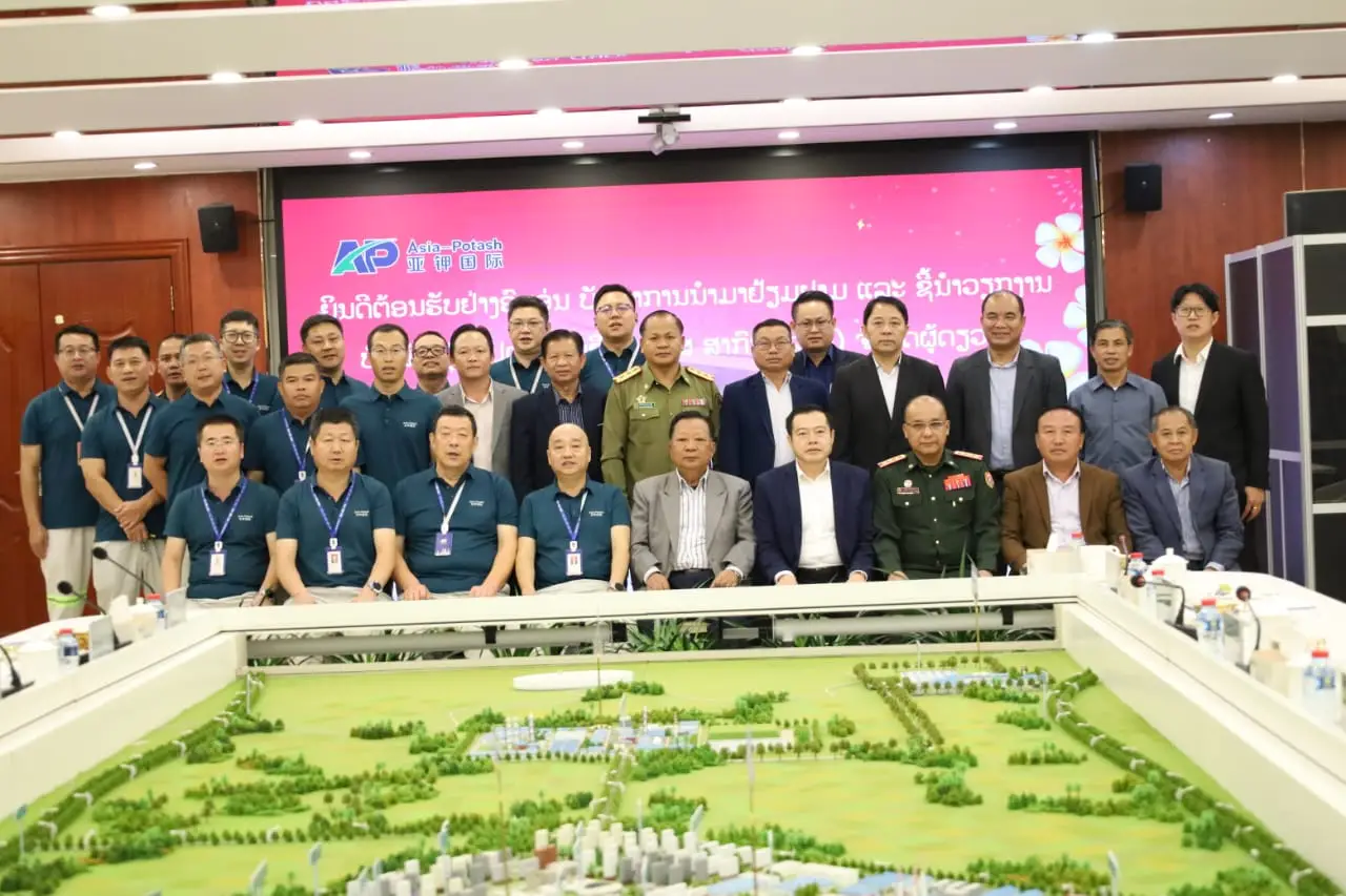 Phó Thủ tướng Lào đánh giá cao những đóng góp của Asia–Potash tại Khammouane