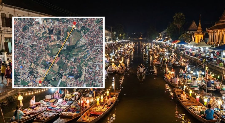 Thủ đô Viêng Chăn xem xét chủ trương hình thành chợ đêm nổi tại quận Sikhottabong