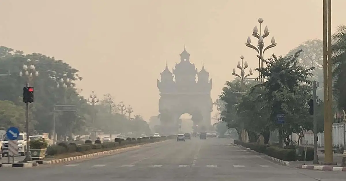 Lào tăng cường phòng cháy rừng, hạn chế bụi mịn PM2.5 trong mùa khô