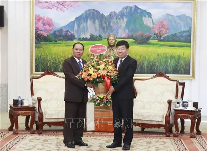 Việt Nam và Lào tiếp tục củng cố gắn kết chiến lược trong bối cảnh mới