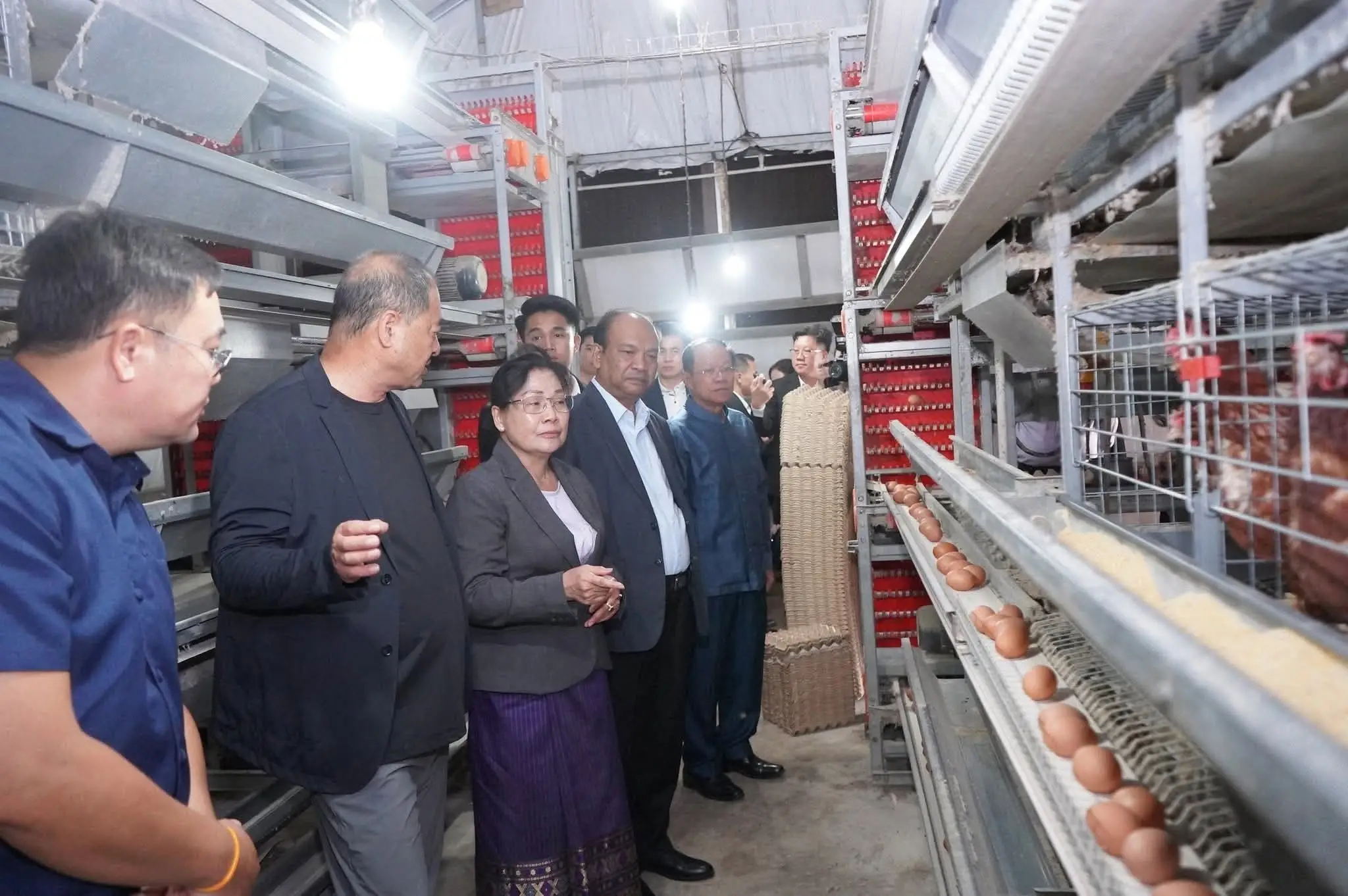 Phó Chủ tịch nước Viengthong Siphandone kiểm tra nhiều dự án trọng điểm tại Luang Namtha