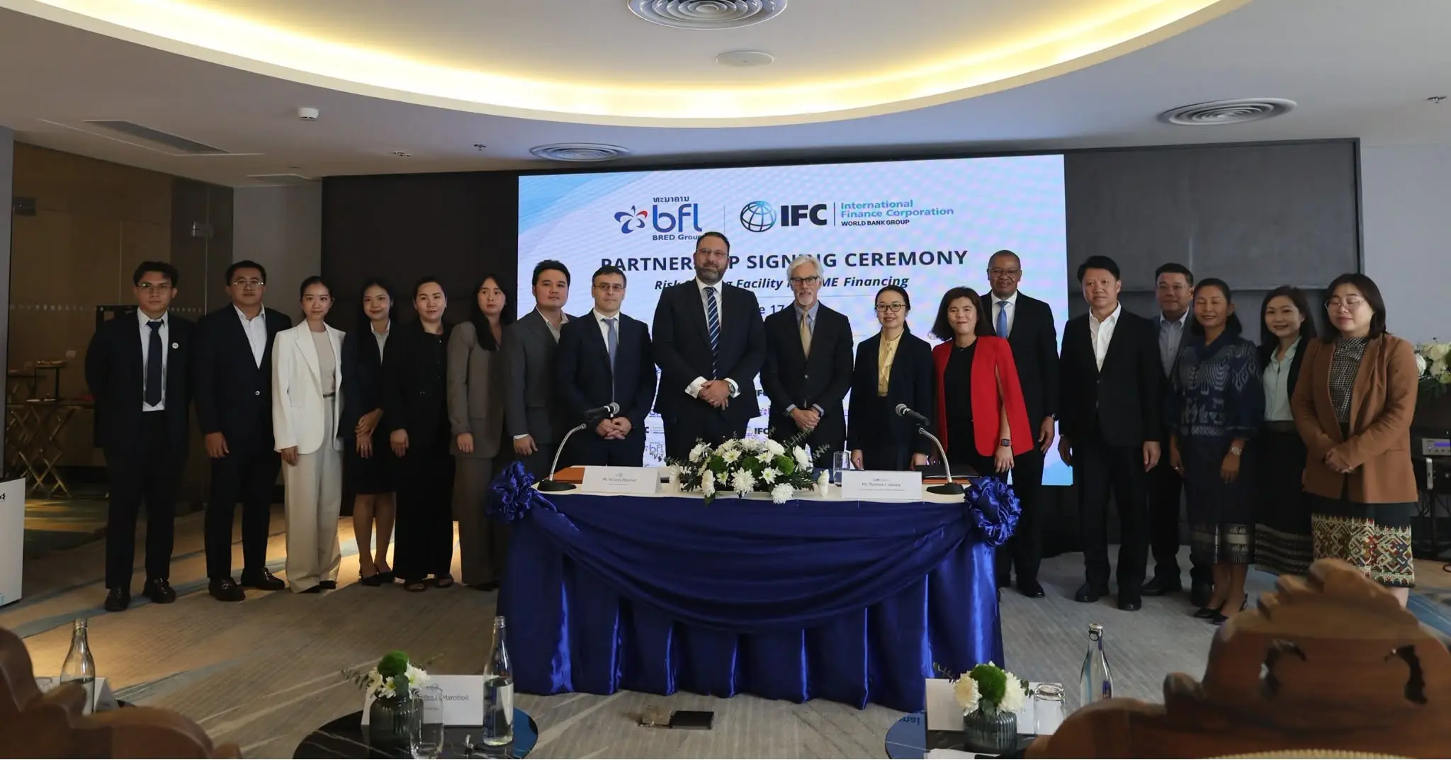 BFL và IFC hợp tác mở rộng tiếp cận vốn cho doanh nghiệp vừa và nhỏ tại Lào