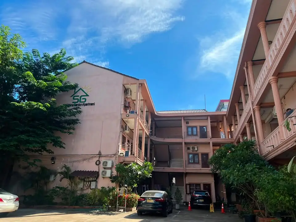 Căn hộ cho thuê: Bản Khún-ta-thà, gần vòng xuyến Ngã ba đầu voi, Thủ đô Viêng chăn